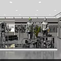 Bright Modern Clothing Store Featuring Window Mannequins And Well Arranged Interior Clothing Displays