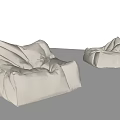 Lazy Sofa Creative Internet Celebrant Sofa 3d model
