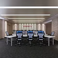 Monitoring room Monitoring center Command center 3d model