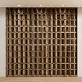 Quiet partition wooden partition background wall modeling wall 3d model