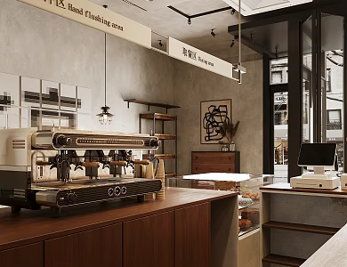Coffee Machine Kitchen Appliances Capsule Coffee Machine Grinder Bean Machine Direct Drink Machine Coffee Ornaments 3d model