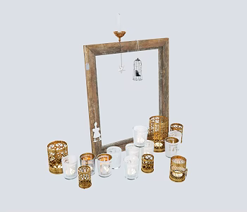 Jane's candle 3d model