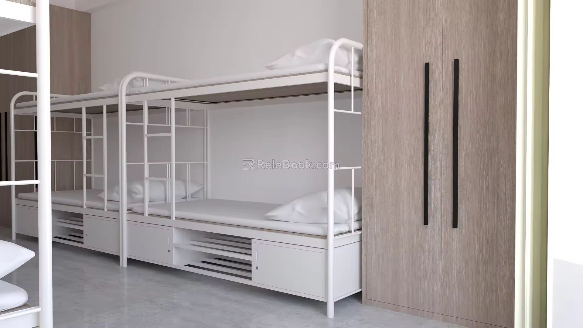 Dormitory SU model 3d model