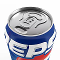 Assorted Carbonated Soft Drink Cans Including Coca-Cola Pepsi And Fanta