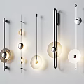 Modern Wall Lamps Design Featuring Varied Metal Frames And Round Warm Light Shades
