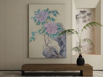 New Chinese Decorative Painting model