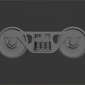 Industrial Mechanical Equipment With Metal Frame Rollers Axle And Structural Components