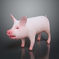 Pig Cartons Pig Game Pig Pig Head Pig Livestock Taming Animal Husbandry Animal Husbandry Mammals 3d model