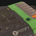 POTIX 300 Portable Headphone Speaker With Digital Display And Control Panel