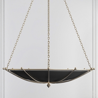 Chandelier Brass Chandelier 3d model