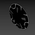 Stylish Jeep Wheel Rim With Black And Silver Alloy Design