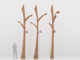 Modern landscape lamp 3d model