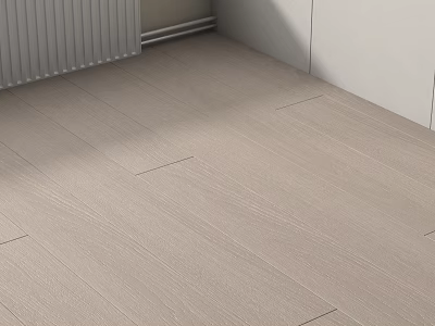 Light Colored Wooden Floor With Natural Texture For Modern Indoor Spaces 3d model