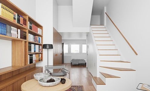 Nordic Style Apartment 3d model