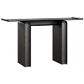 Elegant Modern Wooden Console Table With Clean Lines And Smooth Table Surface 3d model