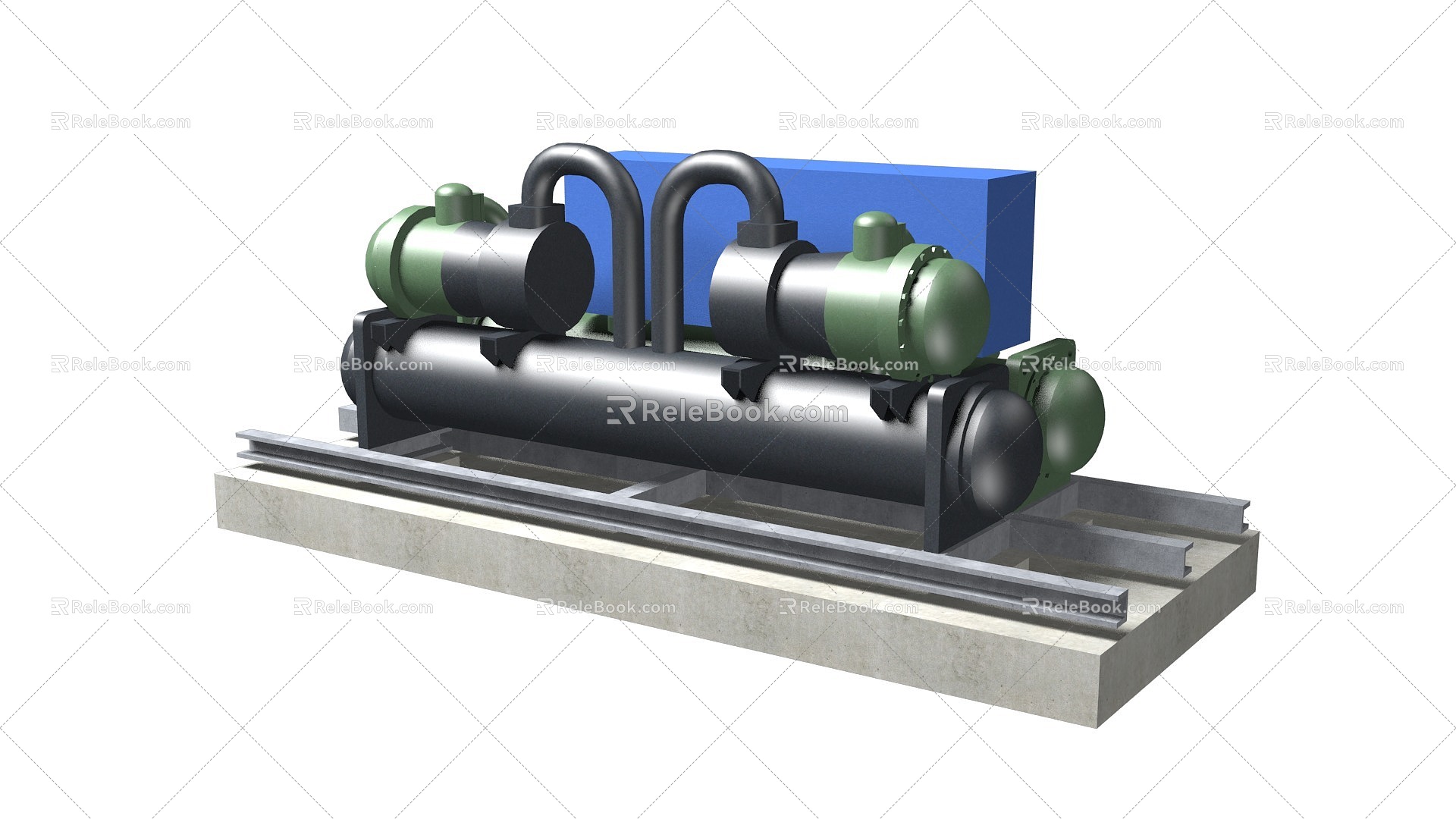 Water pump 3d model