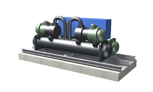 Water pump 3d model