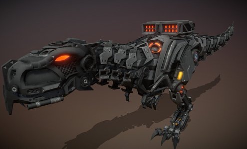 Mechanical Tyrannosaurus Rex 3d model