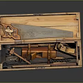 Woodworking Tools Sawing Saw Blade Saw Tools Hardware Tools Processing Tools Realistic 3d model