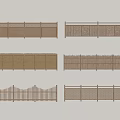 Wooden Room Dividers With Various Stylish Patterns And Decorative Designs
