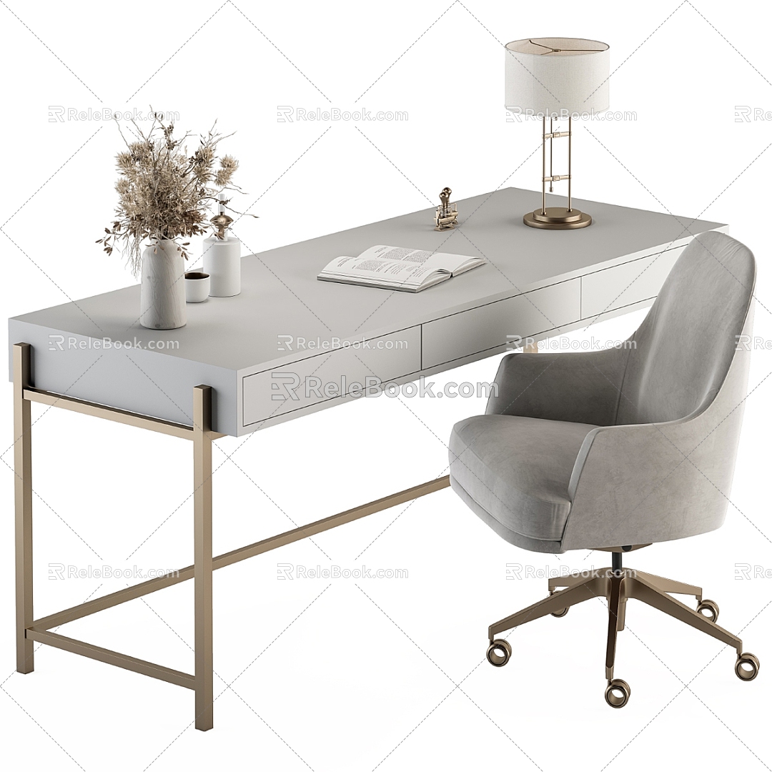 Workplace Table 3d model