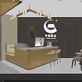 China Gold Jewelry Store With Elegant Storefront And Gold Display Counters