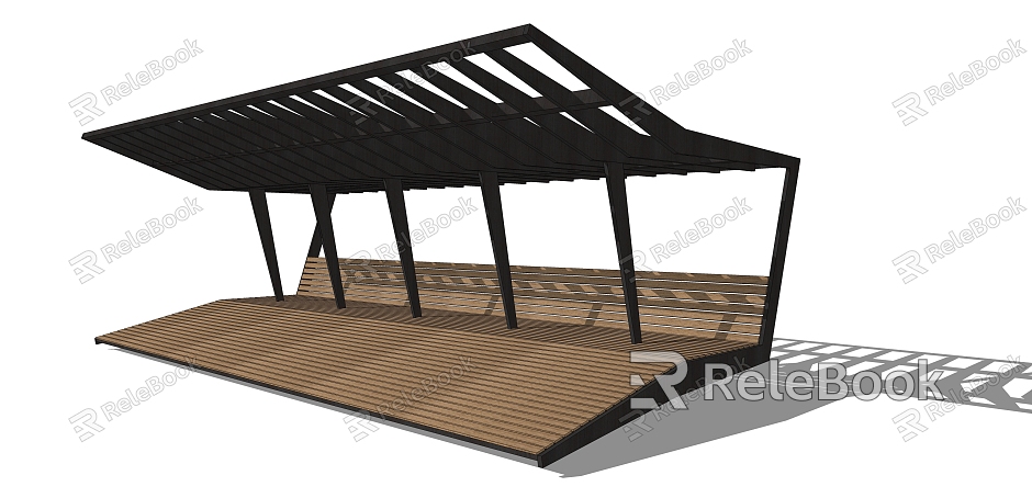 Modern gallery structure model