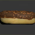 Donuts Bread Breakfast West Point Pastry Items 3d model