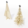 Modern toy building blocks Christmas tree 3d model