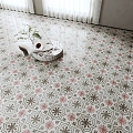 Antique Tile Vintage Tile Toilet Tile 3d model