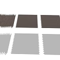 Dark Brown Herringbone Wooden Flooring With Natural Light In Interior Space