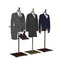 Modern Men's Suit Model 3d model