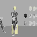 Model Combination 3d model