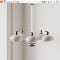 TECTA French chandelier 3d model