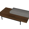 Modern bench 3d model