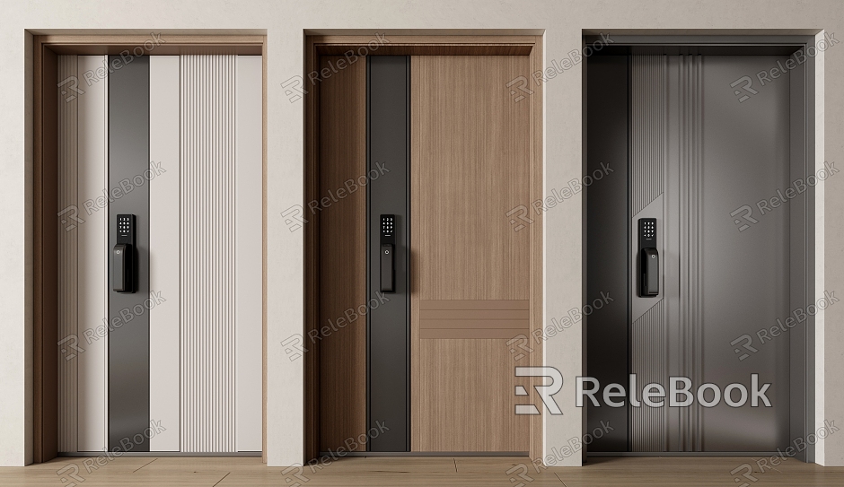 Modern password door, mother and child door, single door model