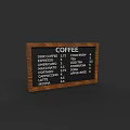 Cafe Coffee Menu Board Featuring Drip Espresso Cold Brew And Iced Tea Price List