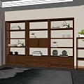 New Chinese-style Locker Side 3d model