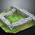 Stone Stone Wall Stone Enclosure Rock Stone Appreciation Stone Strange Stone Ore Realistic 3d model