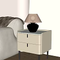 Modern table lamp table lamp side table lamp 3d model