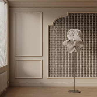 Modern floor lamp 3d model