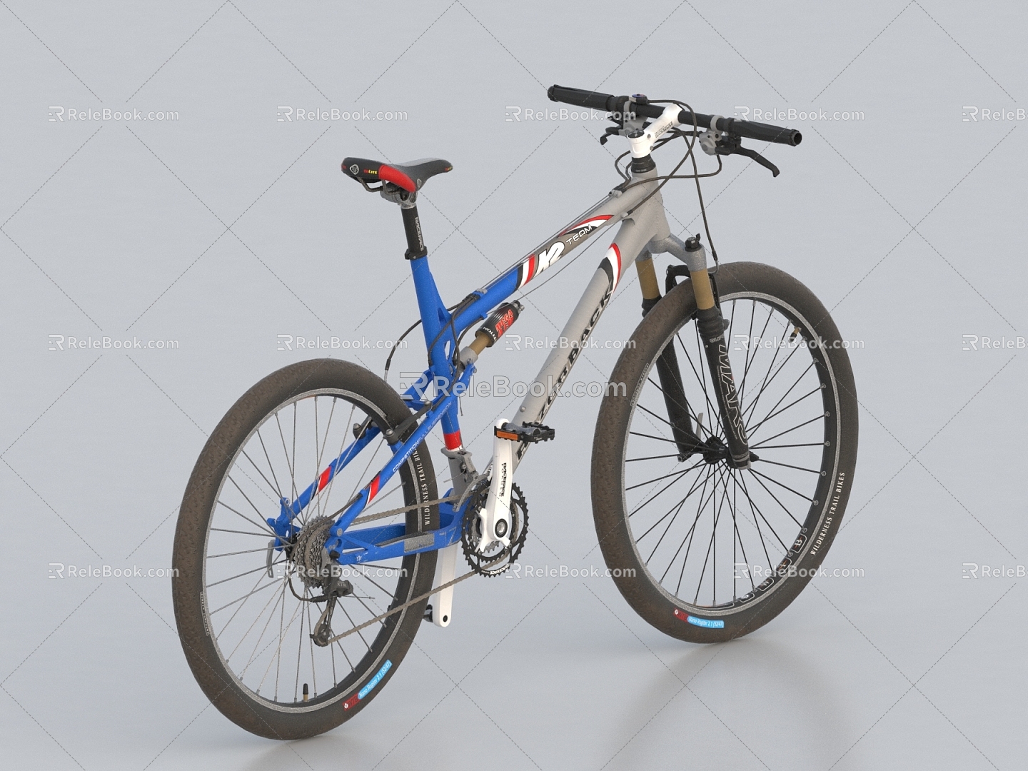 Bicycle Bike Mountain Bike Road Bike Folding Bike Station Wagon Racing Bike Mountain Bike 3d model