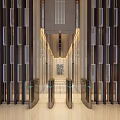 modern elevator gate 3d model