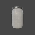 Durable Industrial Storage Drums With Sealed Lids And Metal Handles In Various Colors