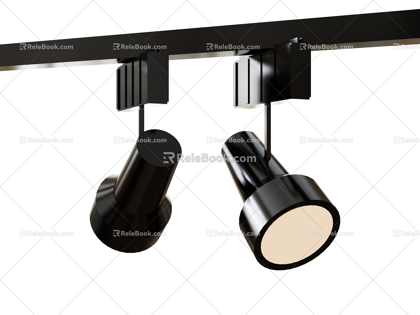 Downlight Spotlight Track Spotlight 3d model