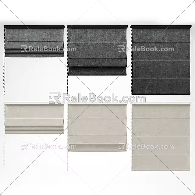 Roman Curtain 3d model