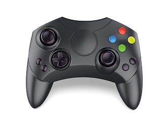 Modern gamepad 3d model