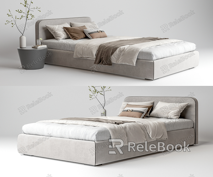 Modern Single Bed model