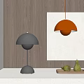 Modern lamp combination table lamp 3d model
