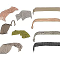 Elegant Soft Bedding In Beige Brown Green Gray With Various Styles And Textures